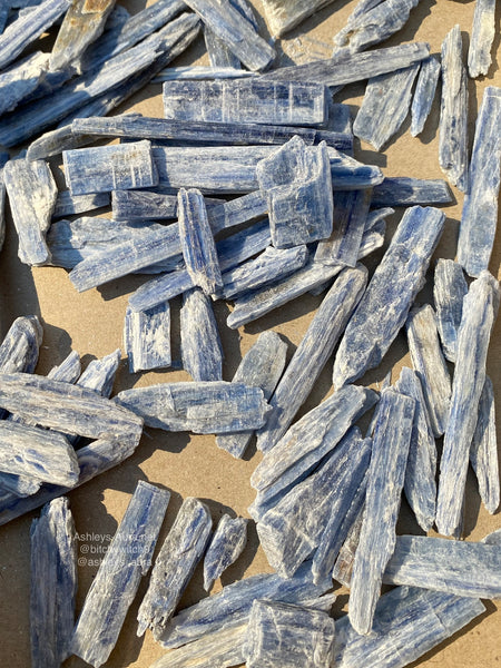 Blue Kyanite Shards