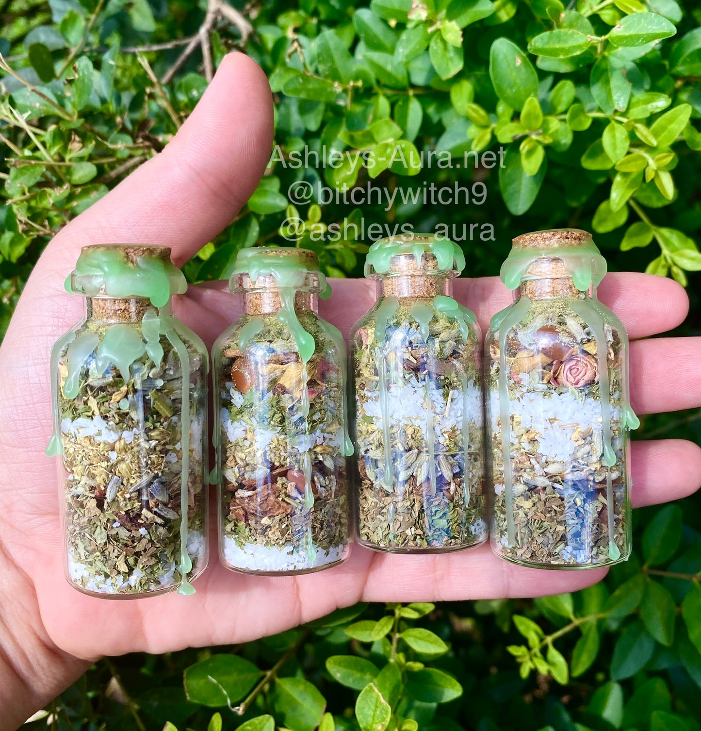 Luck Manifestation Spell Jars Small